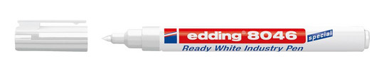 edding-Permanentmarker Nr.8046, weiß - ca.1-3mm