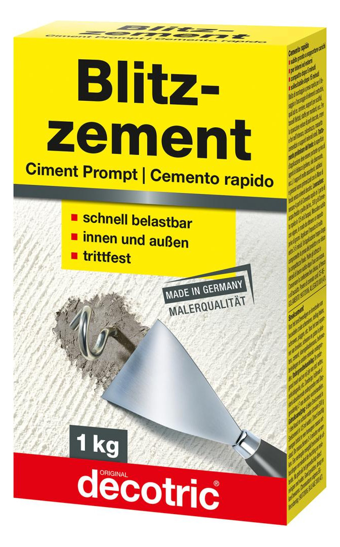 Bild Blitzzement 1KG - decotric-0