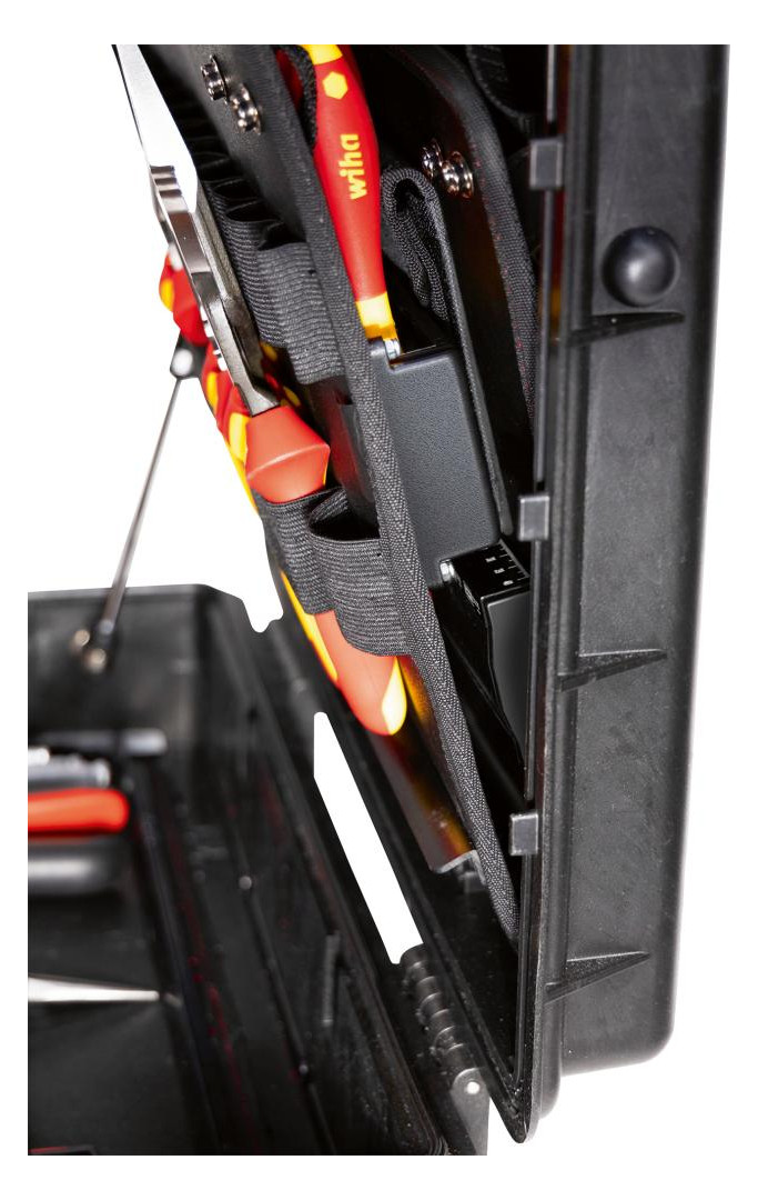 Bild Werkzeugsortiment XL 2 Elektriker 60-tei lig im Trolley Wiha-2