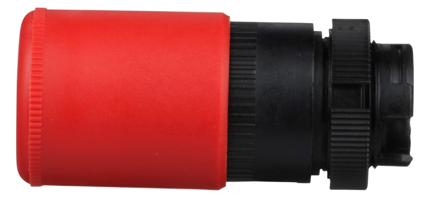 Frontelement für Not-Aus Ø22,5mm rt rnd IP66 fl Schaltfunktion verrastend Dreh