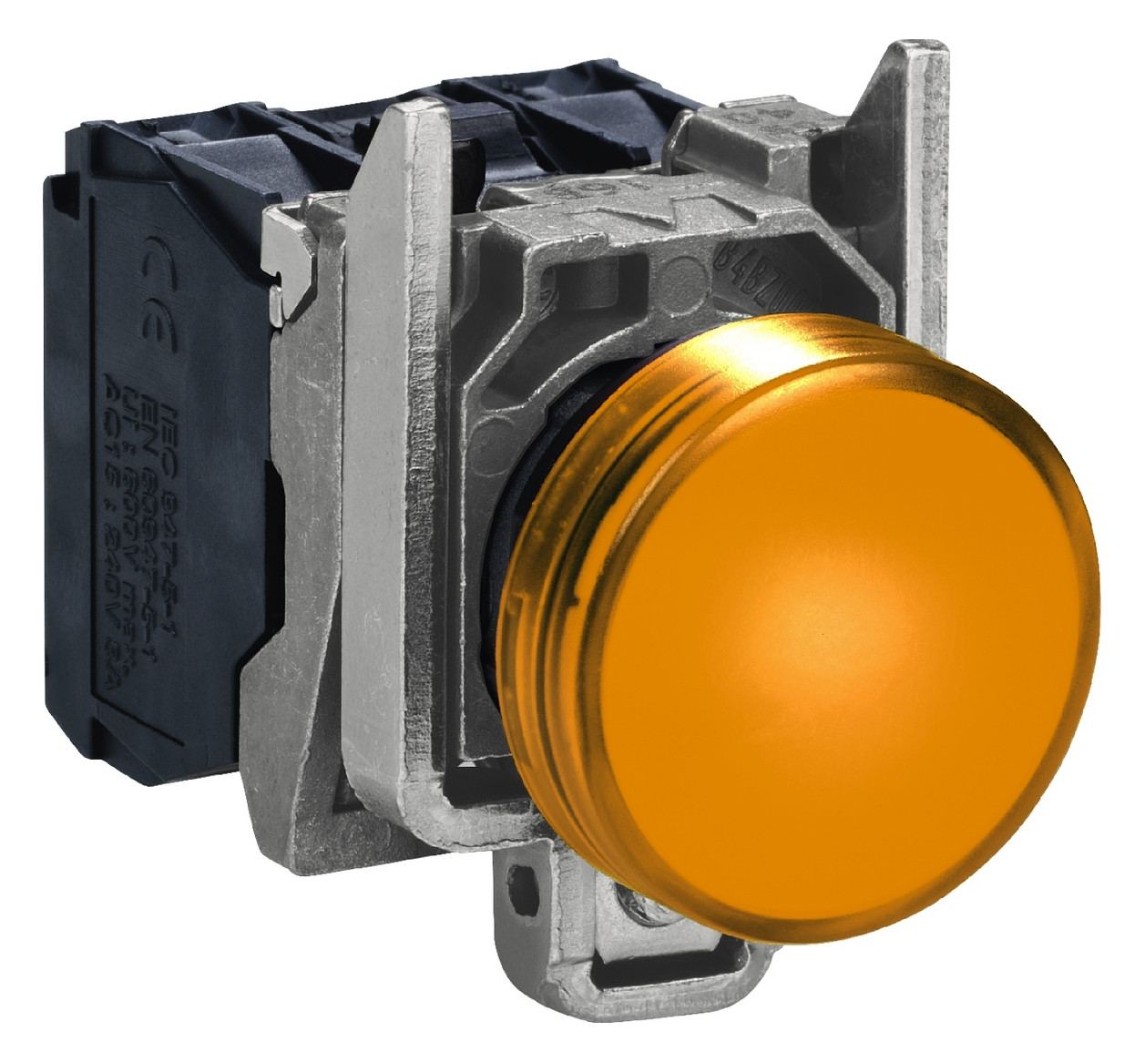 Leuchtmelder komplett 1f LED UC rnd fl Ø22,5mm or IP65