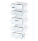Gefrierschrank 328l C 170kwh 38dB ws NoFrost 5Korb B700xH1760mm Warnsignal: