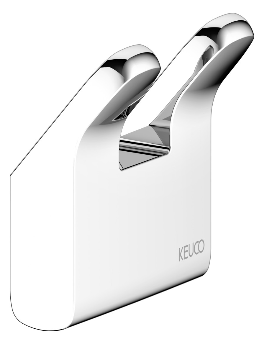 KEUCO Handtuchhaken Collection Moll doppelt, verchromt