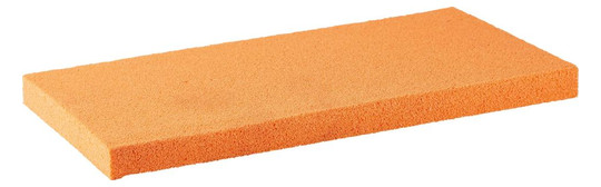 KRONEN-Ersatzbelag Schwammgummi, fein 20 mm - 280x140 mm