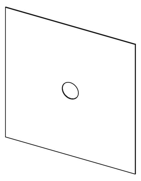 TECE Dichtmanschette Seal System 1/2 ", 140 x 140 mm