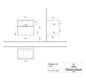 V&B Waschtisch-Unterschrank Subway 3.0 62,2x57,6x47,8cm, ohne LED/Griff monochrom, cashmere grey