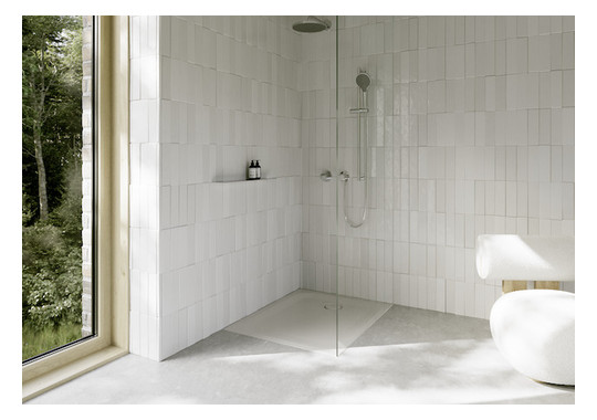 Duschwanne BetteUltra 1660 100x90x2,5cm, flax