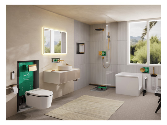 hansgrohe Grundkörper DN 15, für UP-Waschtisch-Einhebelmischer