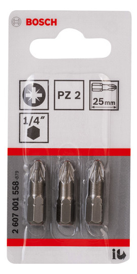 Bit Pm 2 2mm L=25mm 6,4mm(1/4) 1/4Zoll