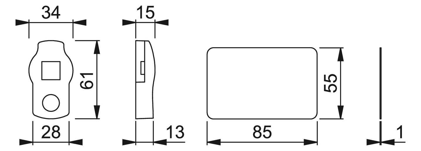 Bild TRANSPONDER- inkl. SCHATTENKARTE 1U1 - HOPPE-1