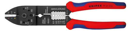 KNIPEX-Crimpzange 9721215 - 0,75-6 qmm
