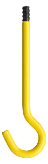 Schraubhaken Ø5x90mm ST f/vz 10mm Ø20mm Kunststoffummantelt 100N 65mm