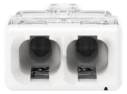 Steckklemme 2f 400V 24A Serie 2273 0,5-2,5qmm f.Massivleiter