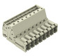 Verbindungsklemme 8p lgr Serie 831 41A 0,5-10qmm Thermopl 7,62mm Federzugans
