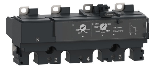 Auslösesystem 250A 4p unverzög 175-250A