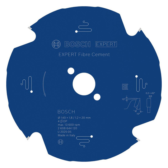 BOSCH-Kreissägeblatt Expert for FiberCement -...