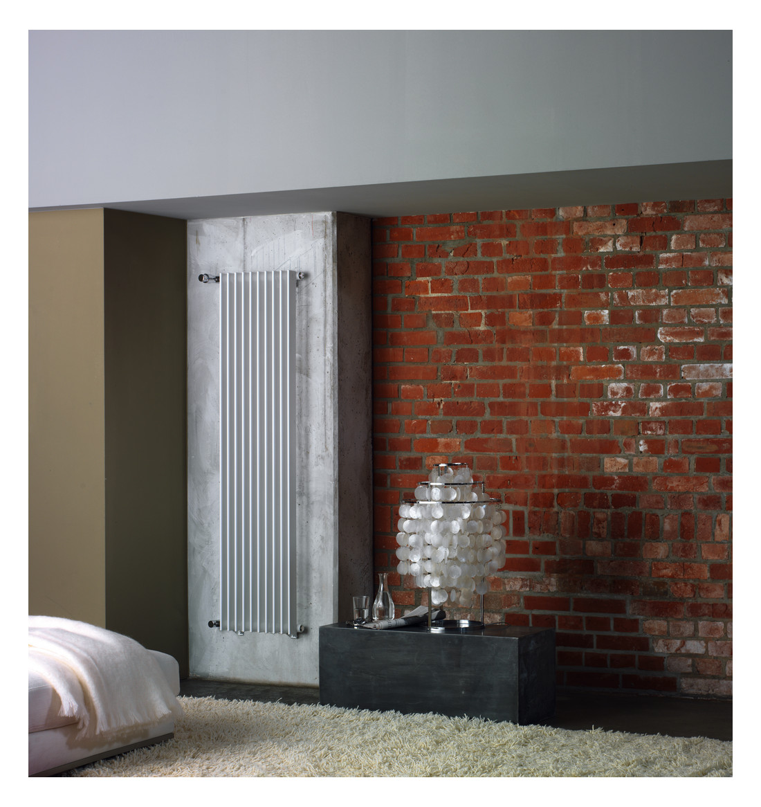 Zehnder Element-Heizkörper Excelsior BH 1800 mm, BL 1750 mm, Bautiefe 95mm, AB 1270