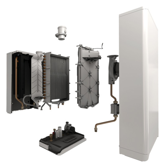 MHG Gas-Brennwertkombigerät ecoGAS ProX 18/26, wandhängend