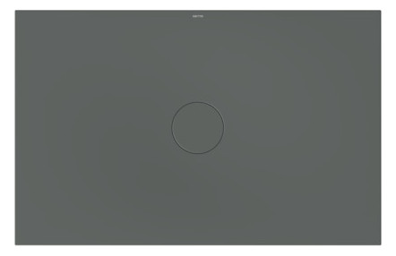 Bette Duschfliese Antirutsch Pro BetteAir 1400 x 900 mm, smoke, Rechteck, glasierter Titan-Stahl, mit Minimum-Täger