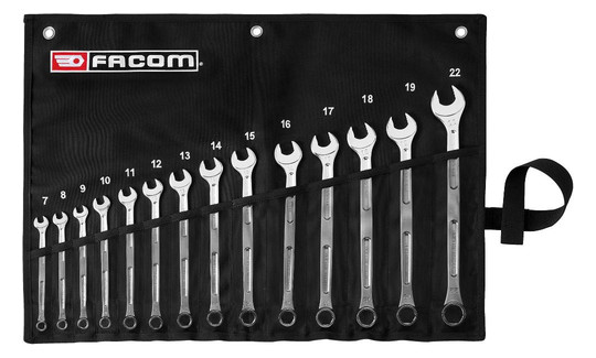 FACOM-Ringmaulschlüssel-Satz 441XL, extra-lang -...