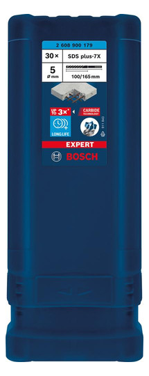 BOSCH-EXPERT- SDS-plus-Hammerbohrer SDS-plus 7X -...