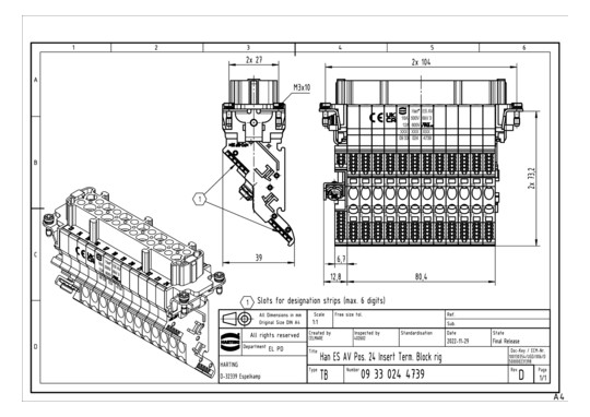 HART Buchseneinsatz          09330244739 
