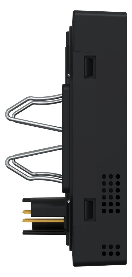Raumtemperaturregler UP Zigbee sw mt Bedienelement Mit Vor-Ort Bedienung