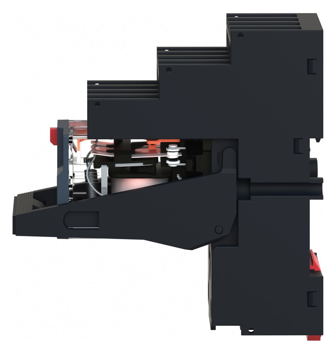 Schaltrelais 0-24V/AC 4W IP20 Steckanschl