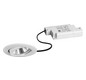 LED-Einbaustrahler 6W 3000K 630lm Konv ws glz 1LED Alu IP20 RF:hochglänzend