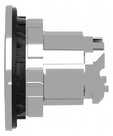 Drucktaster Front 1f gn bel.b Ø30,5mm rnd Geeignet für Beleuchtung IP66