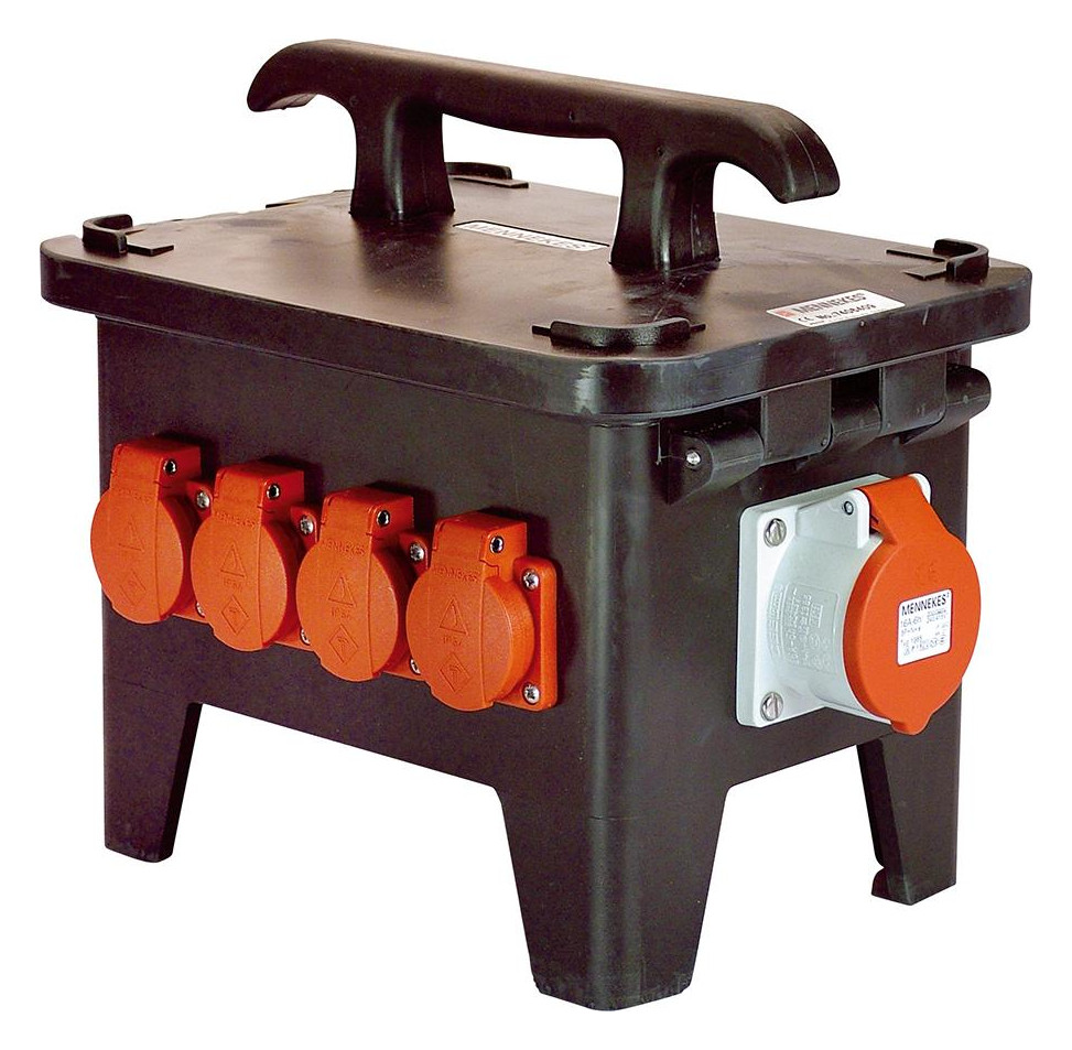 Bild Baustellen-Stromverteiler M1 400V aus Vo llgummi - as Schwabe TechnikProdukte-0