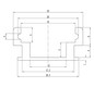 Profil IP68 2000x23x11mm Zubehör
