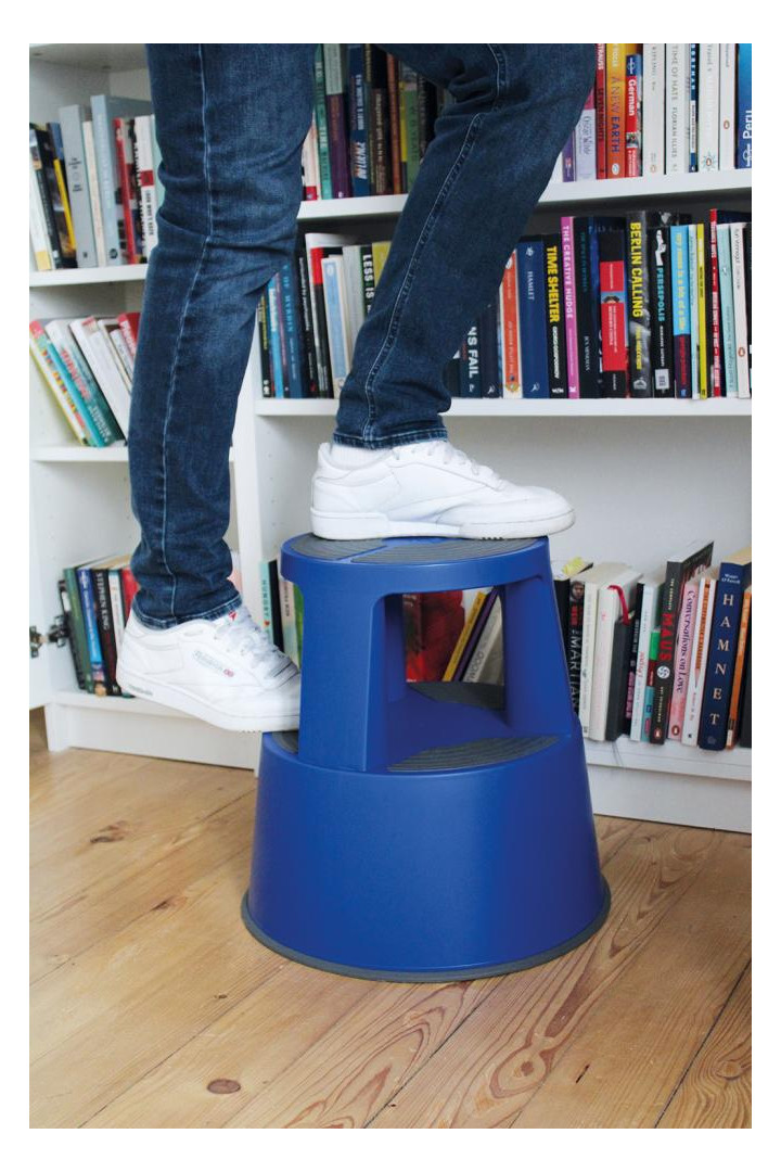 Bild Rollhocker Super Step Kunststoff, blau - WEDO-2