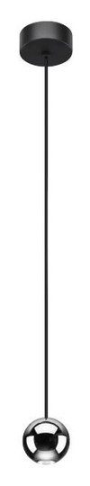 LED-Pendelleuchte 4,5W Ball 3000K 220lm chr 1LED LED nicht austauschbar sym IP20