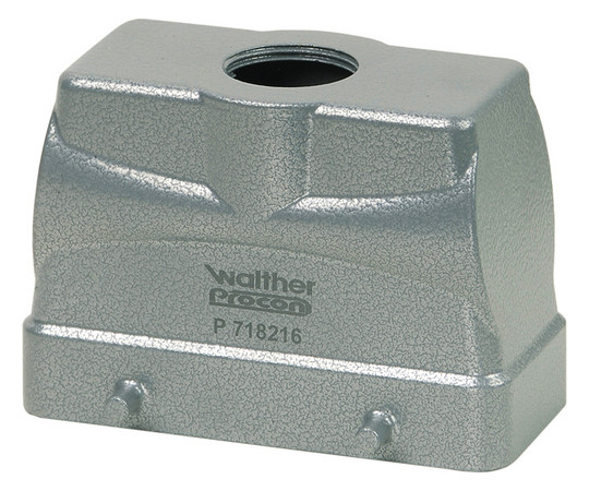 Tüllengehäuse Querbügel Alu IP65 oben 94x65x43mm