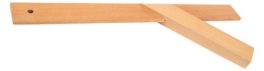 fortis-Gehrmaß aus Weißbuche - 400mm