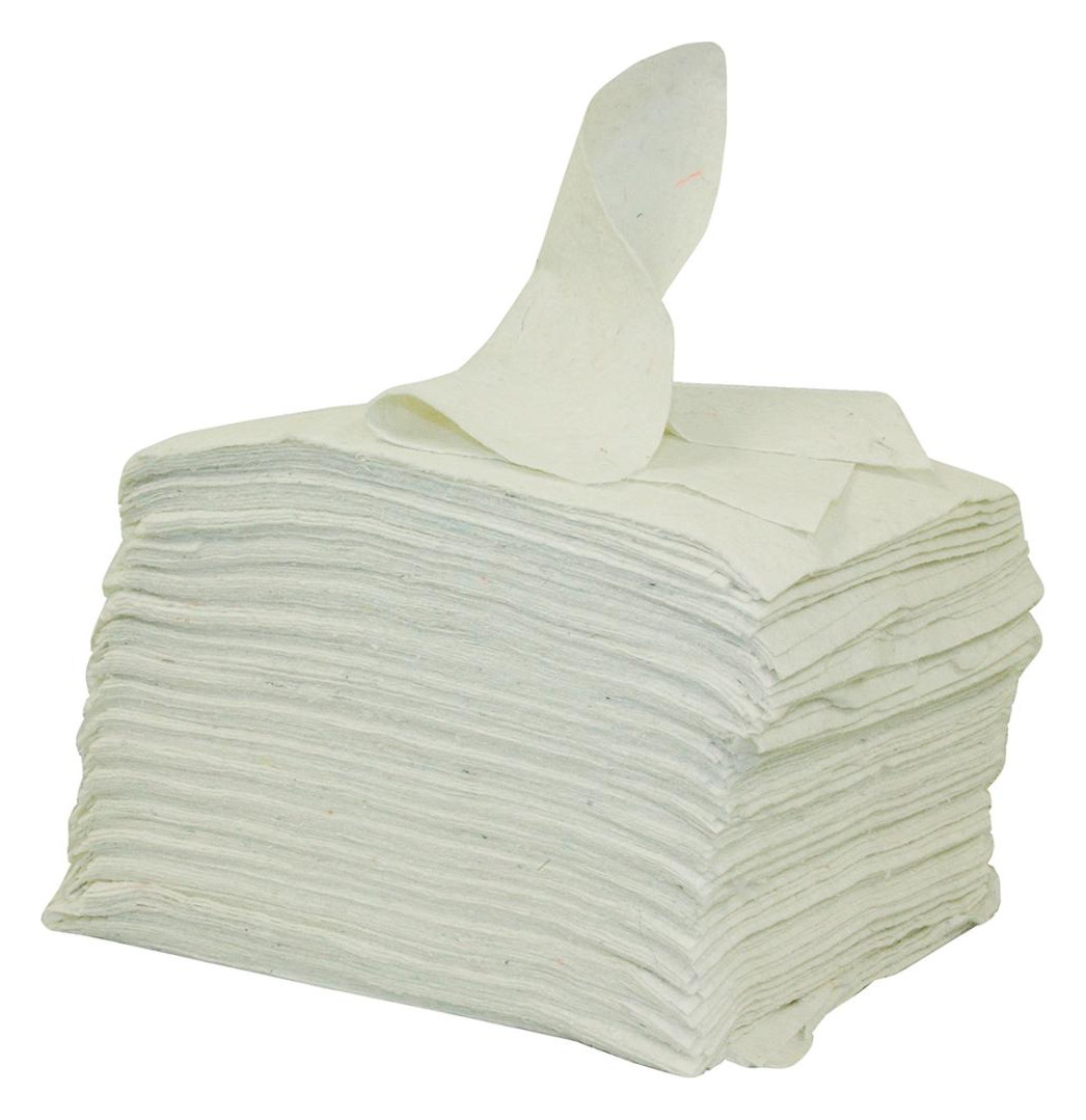 Bild Putztuch/rohweiß 10kg 38x38cm 350 Blatt - Neutral-1