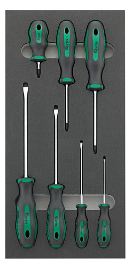 fortis-Werkzeugmodul 1/3 - 7-teilig, Schraubendreher...