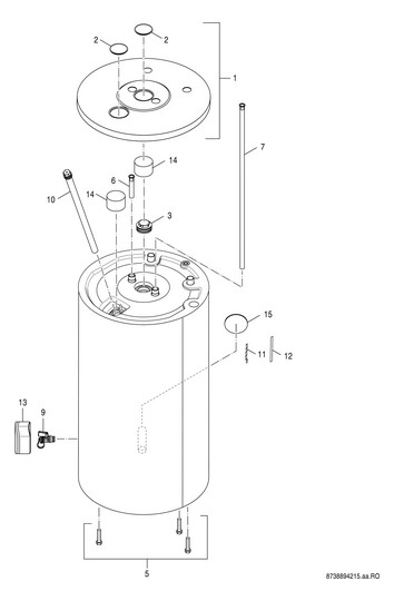 BOSCH Warmwasserspeicher Stora W120-5 O1A W120-5 O 1 A 115 l, bodenstehend, rund, silber
