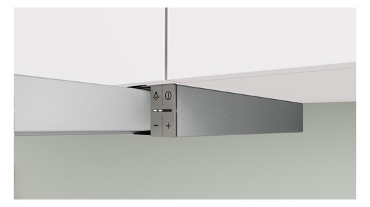 Dunstabzugshaube Flschirm 600mm si A LED 62dB 405cbm/h Ø120-150mm 4st Abl/Uml