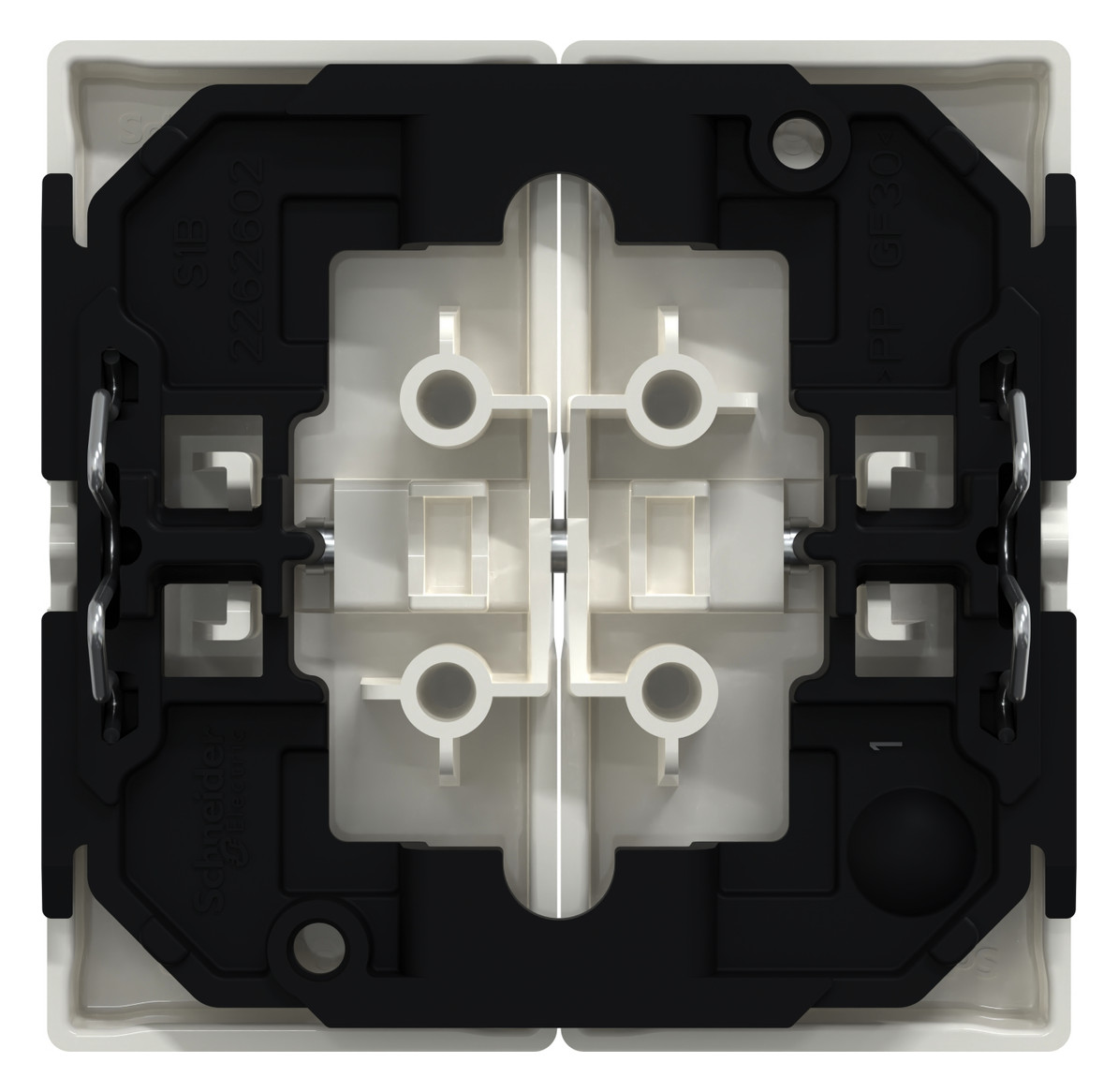 Wippe Serien Schalter System M polws glz Geeignet für Bussystem-Tasterankopplung