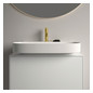Ideal-Standard Waschtisch Linda-X 1 Hahnloch, ohne Überlauf, 75x50x13,5cm, weiß Ideal Plus