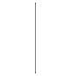 KEUCO Brauseschlauch Plan aus Kunststoff, 1600 mm, schwarz-matt