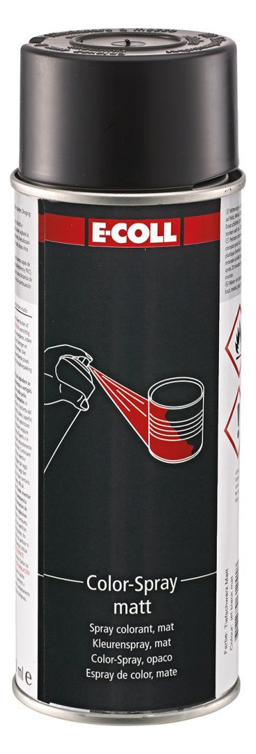 Bild Color-Spray matt 400ml tiefschwarz E-COL L - E-COLL-0