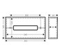 hansgrohe Kosmetiktuchbox AddStoris 265x145mm, Wandmontage, brushed black chrome