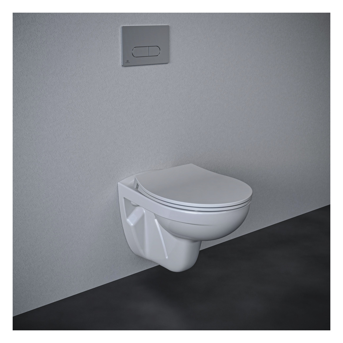 Ideal-Standard WC-Sitz Tirso Sandwich 36,5x42,5x5cm, Softclose, weiß