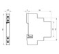 Hilfsschalter REG 16A 10V 0,5TE DIN-Schiene(REG)