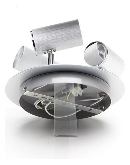348087 Rondel 3fl.sil.chr.geb.3xGU10 50W - UNI ELEKTRO Online-Shop