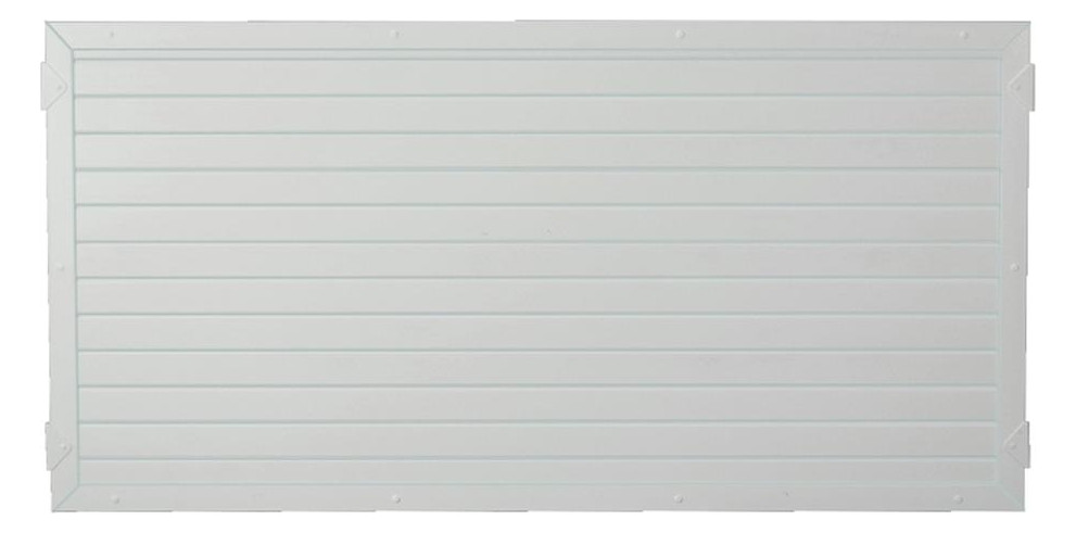 Bild LIGHTLINE KS-Zaunelement 180 x 90 cm Fül lung / Rahmen WEISS - n.a.-0
