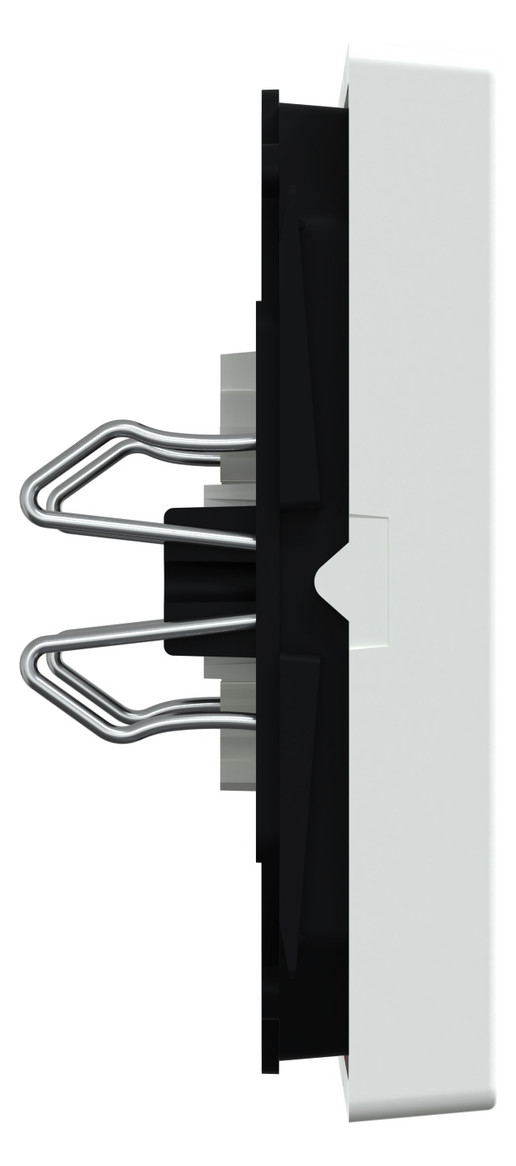 Wippe Serien Schalter System M akws glz aktivweiß Kontrollfenster/Lichtauslass